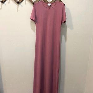 Lularoe | Maria Maxi Dress | Dusty Rose Color | VGUC | XXS